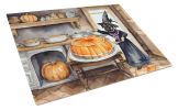 NEW Pug Fall Kitchen Pumpkins Glass Cutting Board Decorative Tempered Glass Kitchen Cutting and Serving Board Large Size Chopping Board