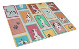 NEW Lots of Harlequin Natural Ears Great Dane Glass Cutting Board Decorative Tempered Glass Kitchen Cutting and Serving Board Large Size Chopping Boar