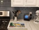 Labrador Retriever Christmas Cookies Glass Cutting Board Decorative Tempered Glass Kitchen Cutting and Serving Board Large Size Chopping Board
