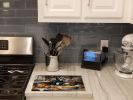 NEW Schnauzer Fall Kitchen Pumpkins Glass Cutting Board Decorative Tempered Glass Kitchen Cutting and Serving Board Large Size Chopping Board